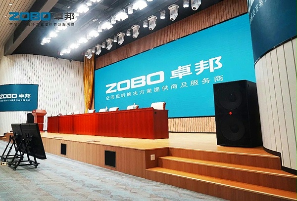 6ZOBO卓邦助力首都科技創(chuàng)新建設(shè)丨為中國機械研究總院集團懷柔科技創(chuàng)新基地，提供空間視聽解決方案及服務 A1樓虛擬摳像演播室