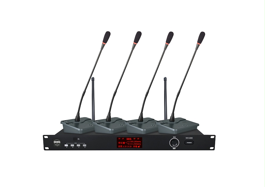WH-600 1拖4無(wú)線(xiàn)會(huì)議麥克風(fēng)