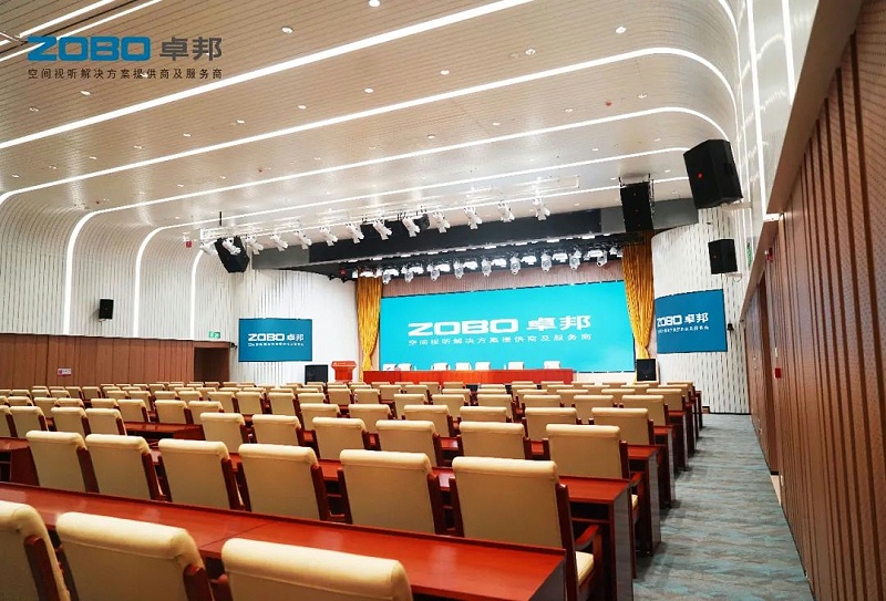 5ZOBO卓邦助力首都科技創(chuàng)新建設(shè)丨為中國機械研究總院集團懷柔科技創(chuàng)新基地，提供空間視聽解決方案及服務(wù) A1樓虛擬摳像演播室