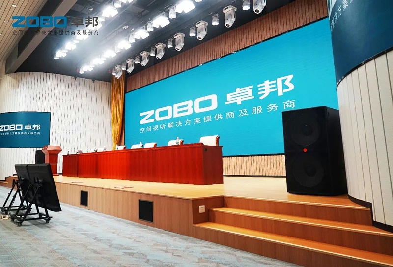6ZOBO卓邦助力首都科技創(chuàng)新建設(shè)丨為中國機械研究總院集團懷柔科技創(chuàng)新基地，提供空間視聽解決方案及服務(wù) A1樓虛擬摳像演播室