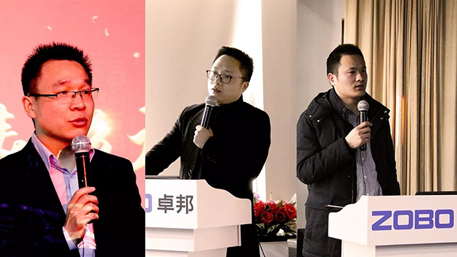 MP部總經(jīng)理張新強(qiáng)、上海運(yùn)營(yíng)經(jīng)理張誼斌、北京大區(qū)經(jīng)理張書杰